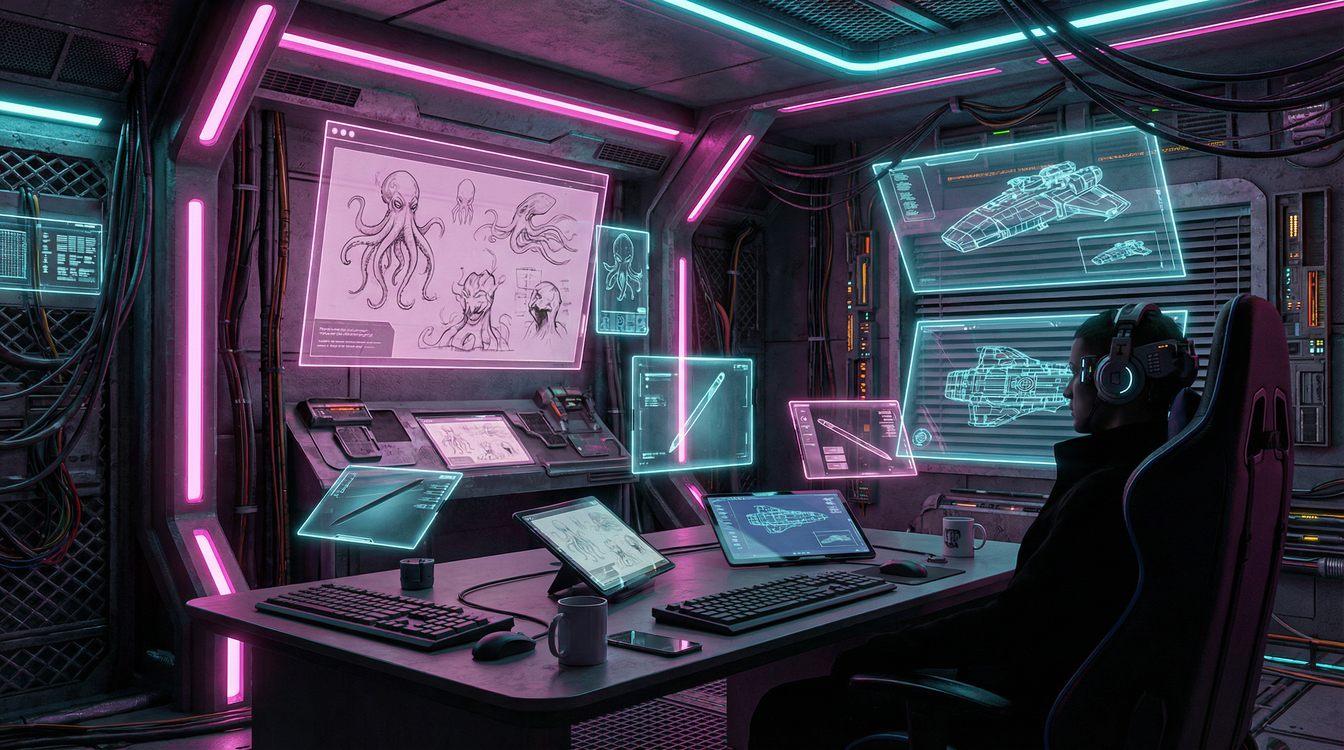 c7娱乐 - 概念艺术家工作室未来设计